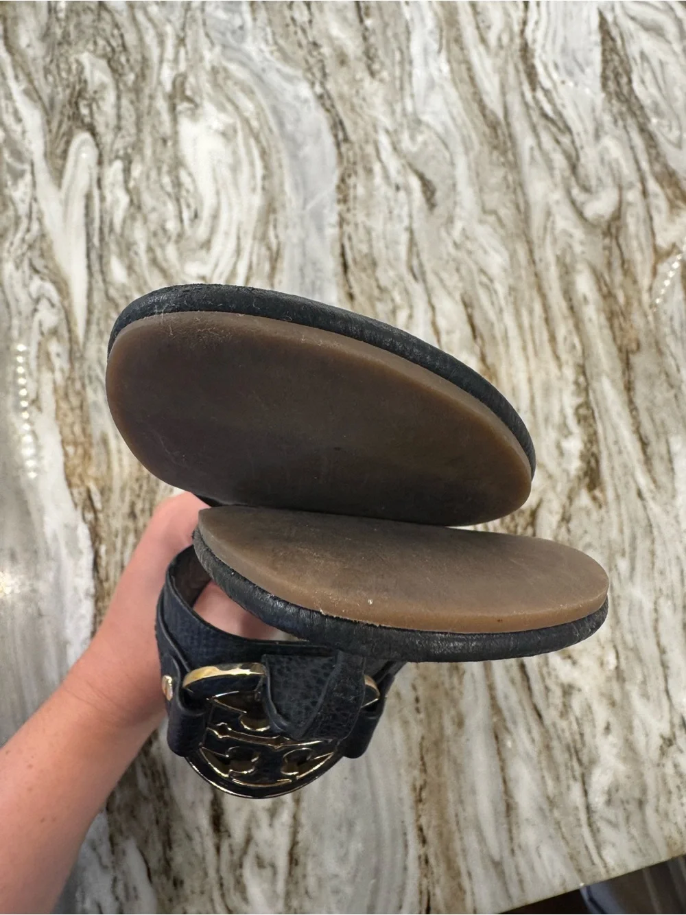 Black Tory Burch Sandals